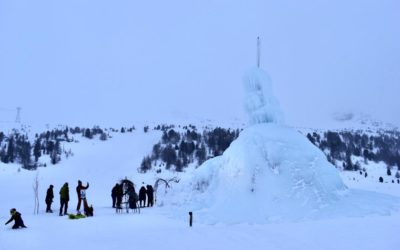Winterwandern, Gletschermusik & Ice Stupa Spass
